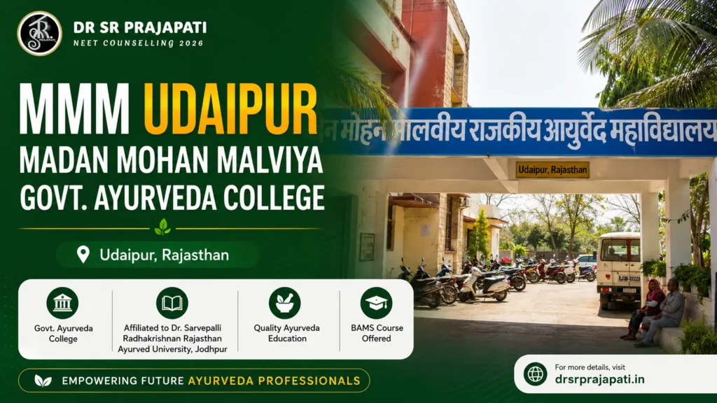 Madan Mohan Malviya Govt Ayurved College, Udaipur